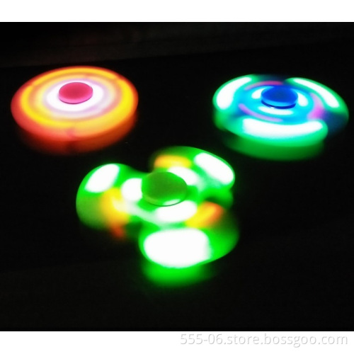 Tri-Spinner Bluetooth EDC Spinner with LED Light